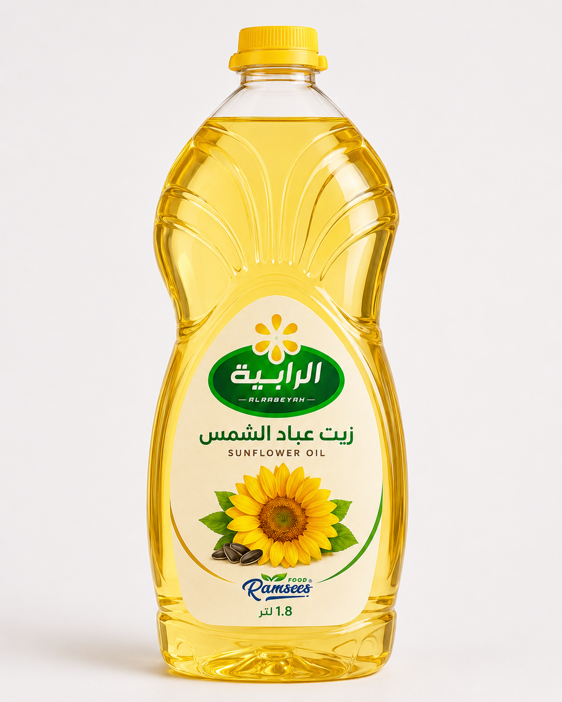 الرابية زيت عباد الشمس للطبخ 1.8 لتر