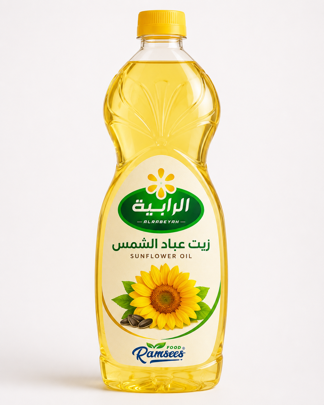 الرابية زيت عباد الشمس للطبخ 1 لتر