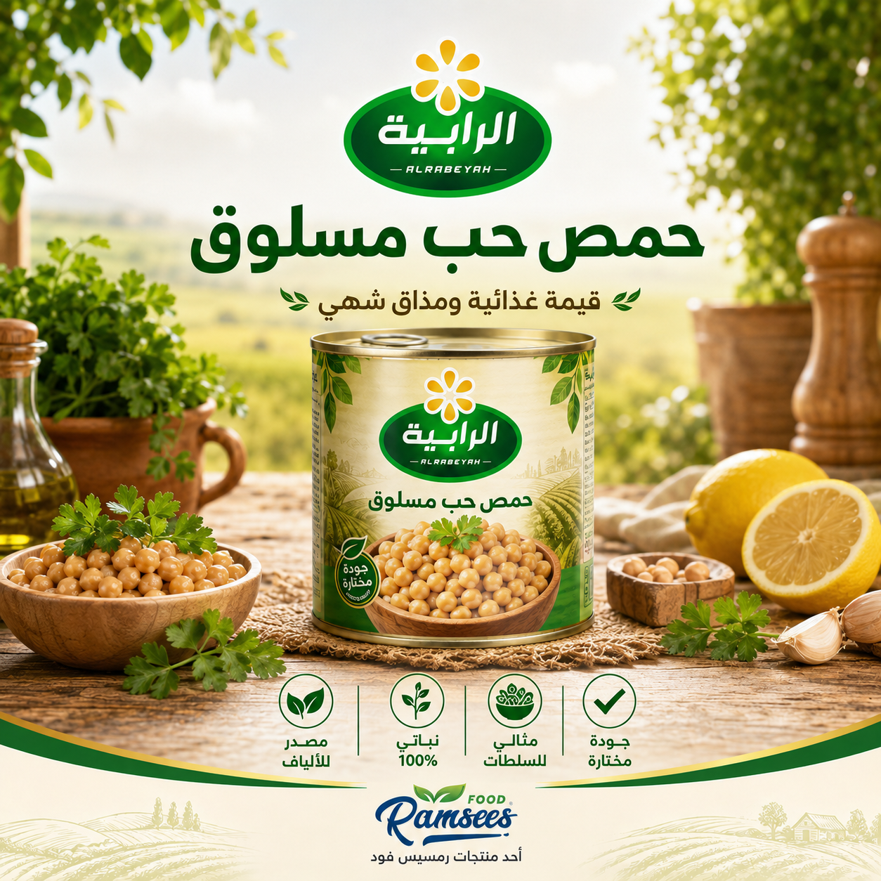 حمص حب مسلوق