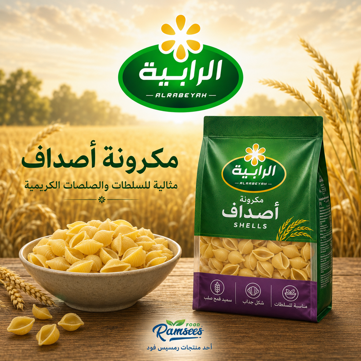 مكرونة أصداف
